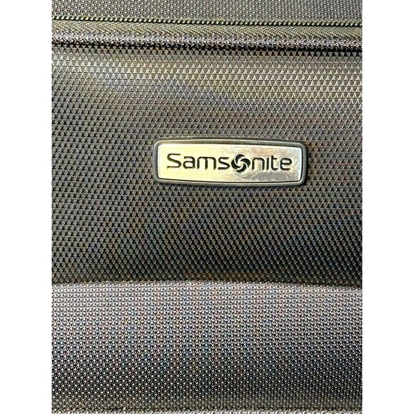 Samsonite Travel Business Suitcase Over Nighter Black 2 wheels - Picture 3 of 16